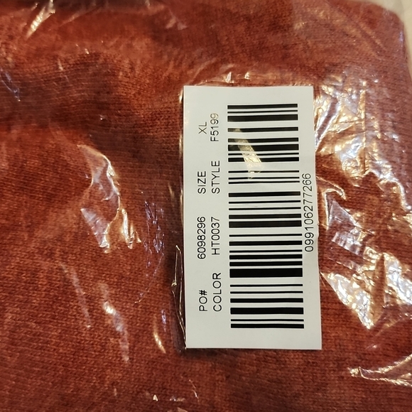 NEW J. Crew Cotton Wool Teddies Sweater Heather Burnished Rust Cabincore Comfy - Picture 10 of 14